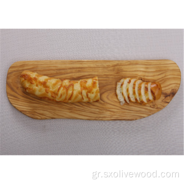 Τεμαχισμένες σανίδες τυριού ξύλου ελιάς